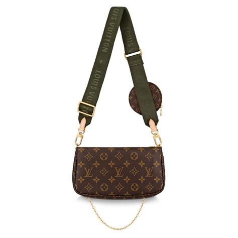 lv multi pochette khaki|louis vuitton multi pochette empreinte.